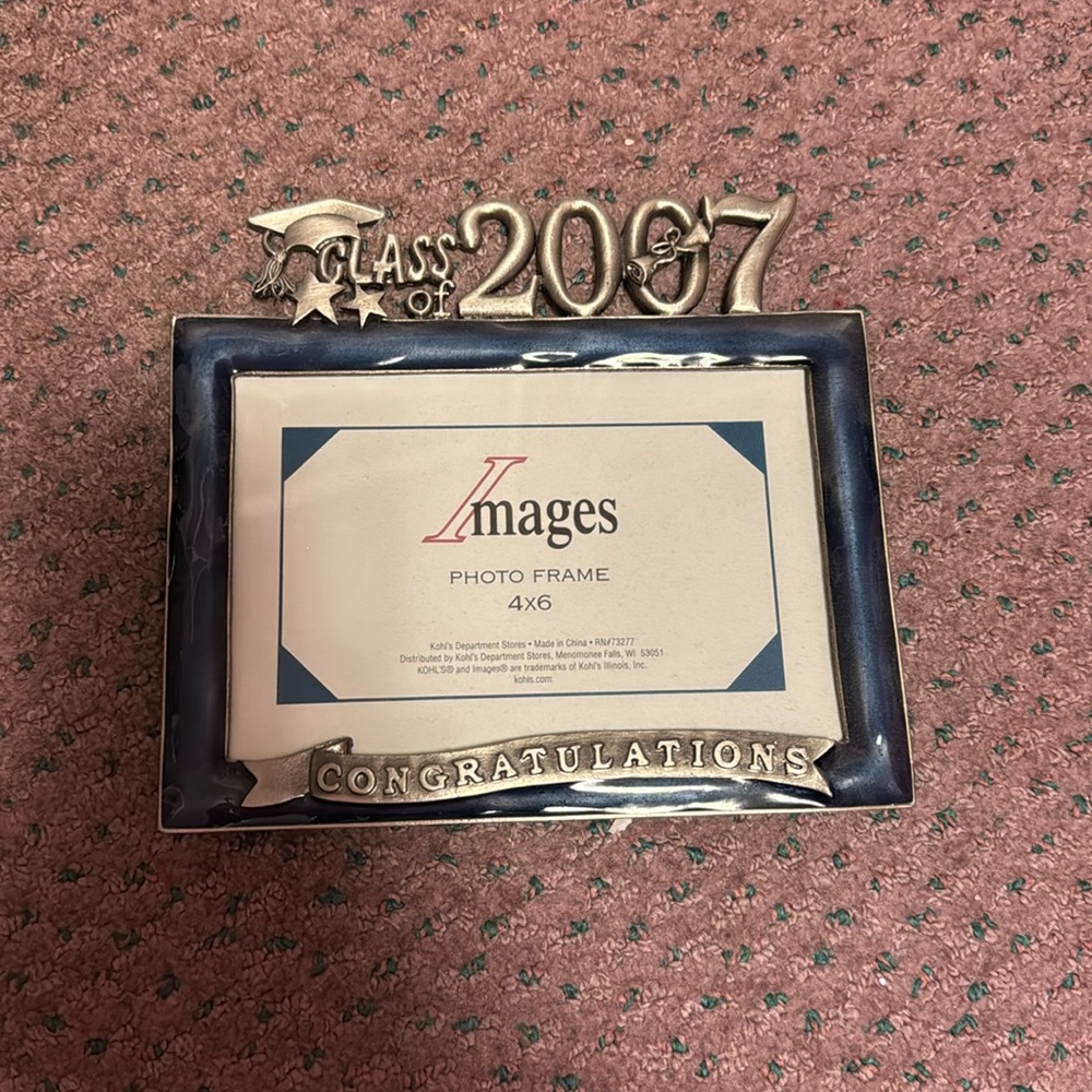 Class of 2007 picture frame